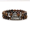 TCC™ Natural Tiger Eye Healing Buddha Bracelet